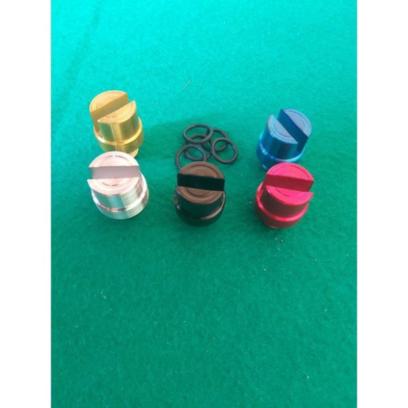 Tutup oli model arm cnc variasi UNIVERSAL Yamaha honda suzuki kawasaki