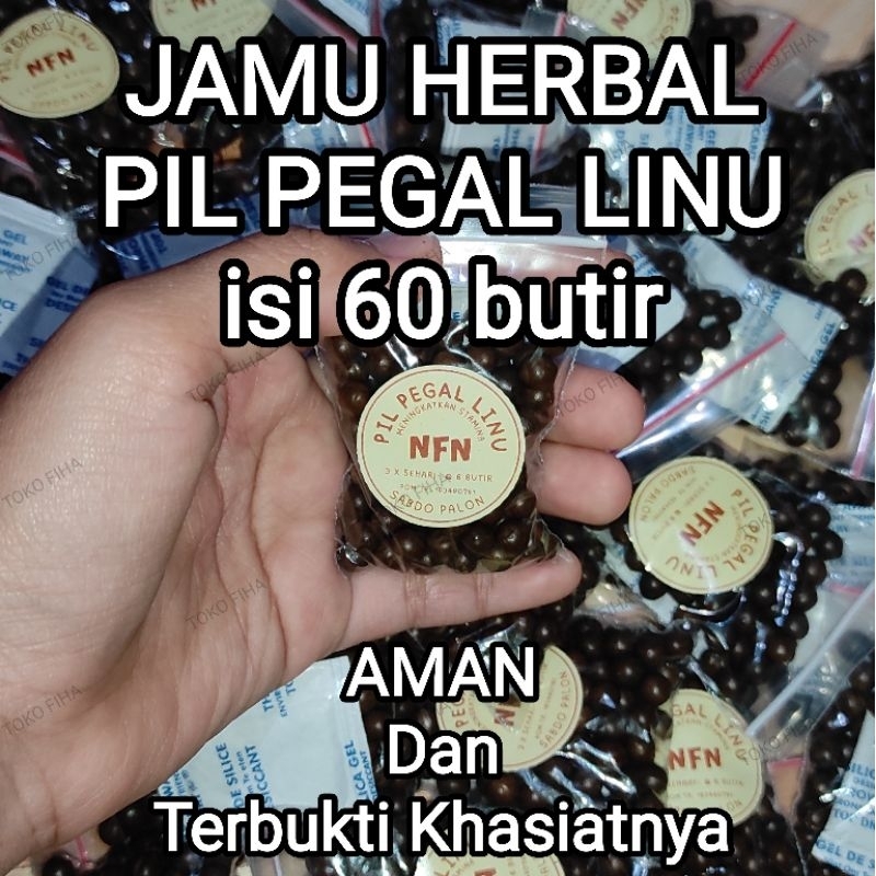 

Jamu Herbal PIL PEGAL LINU Asli - isi 60 butir