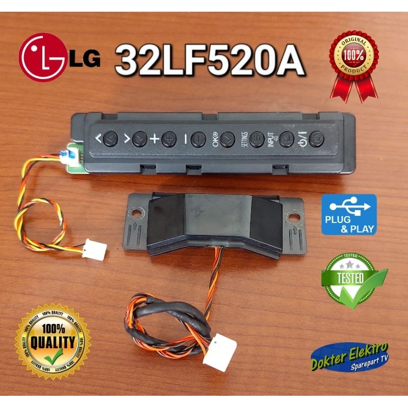SENSOR IR TOMBOL TV LG 32LF520A