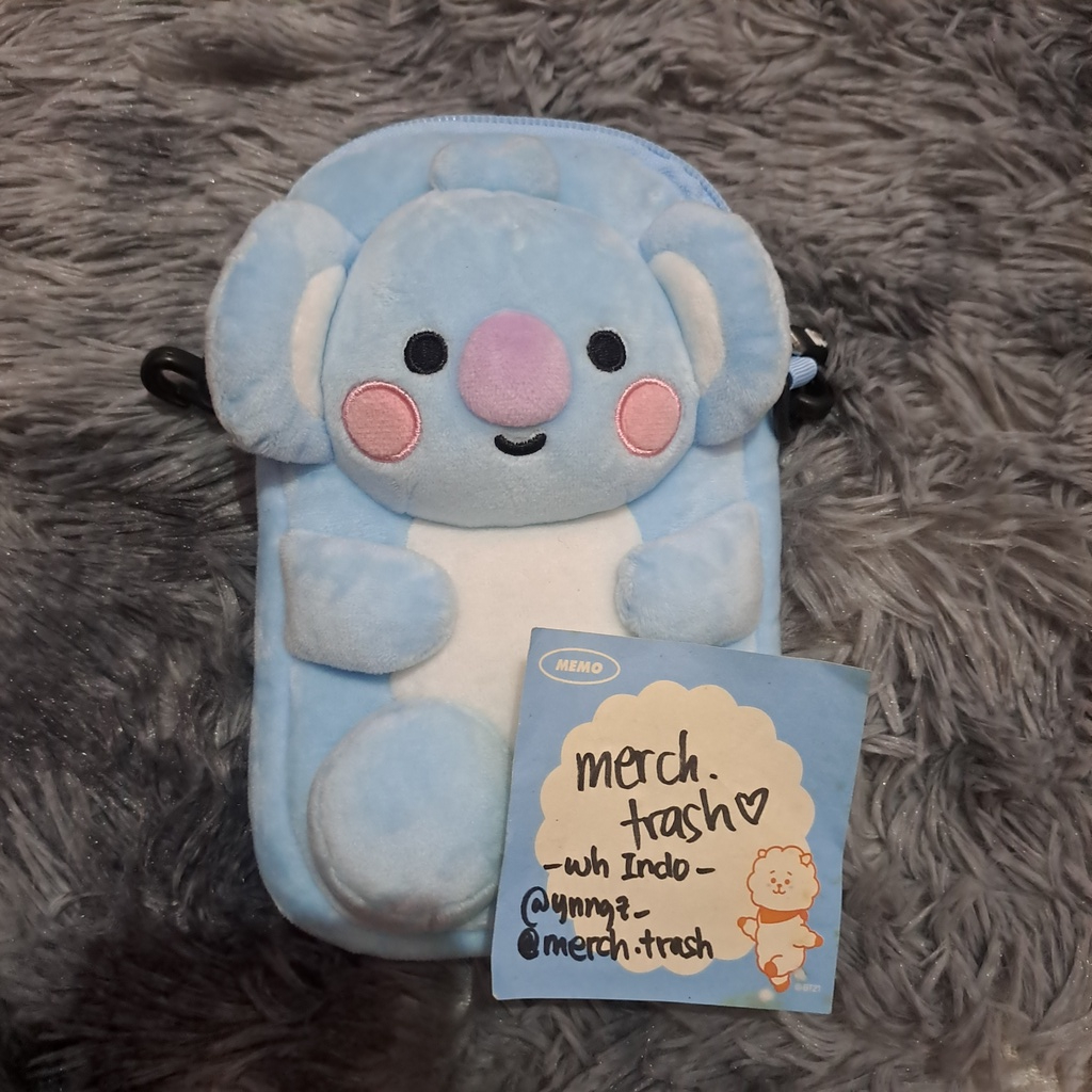 [Ready Stock] BTS Merch - BT21 Official Doll Baby Koya Sling Bag/Cross Bag