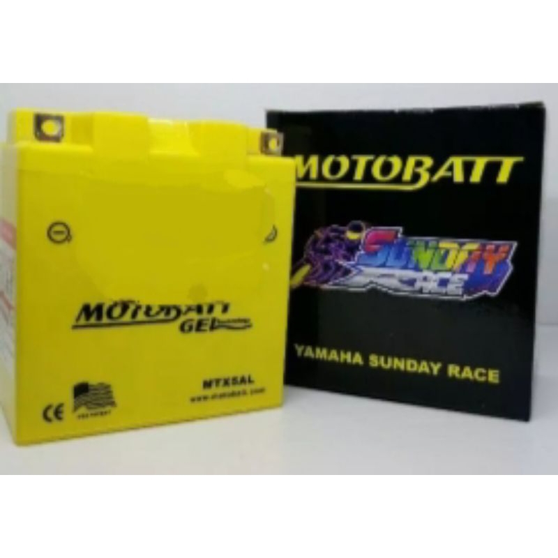 Aki Gel MotobattMTX5al/GM5Z-3B Mio sporty grand Supra fit smash GSYuasaMotobattFederal
