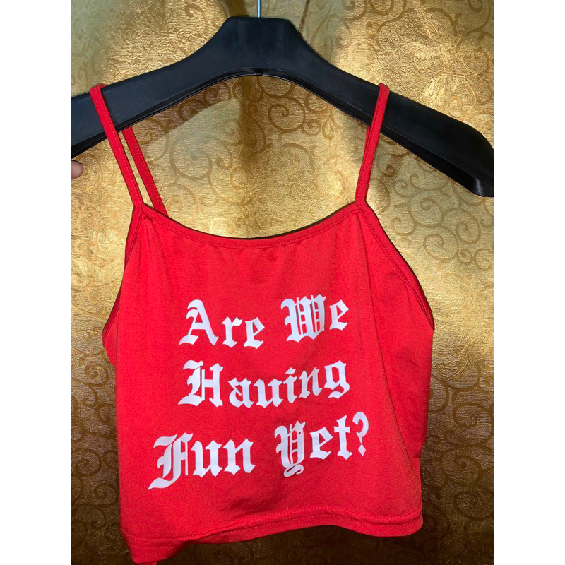 Tanktop Crop - Preloved