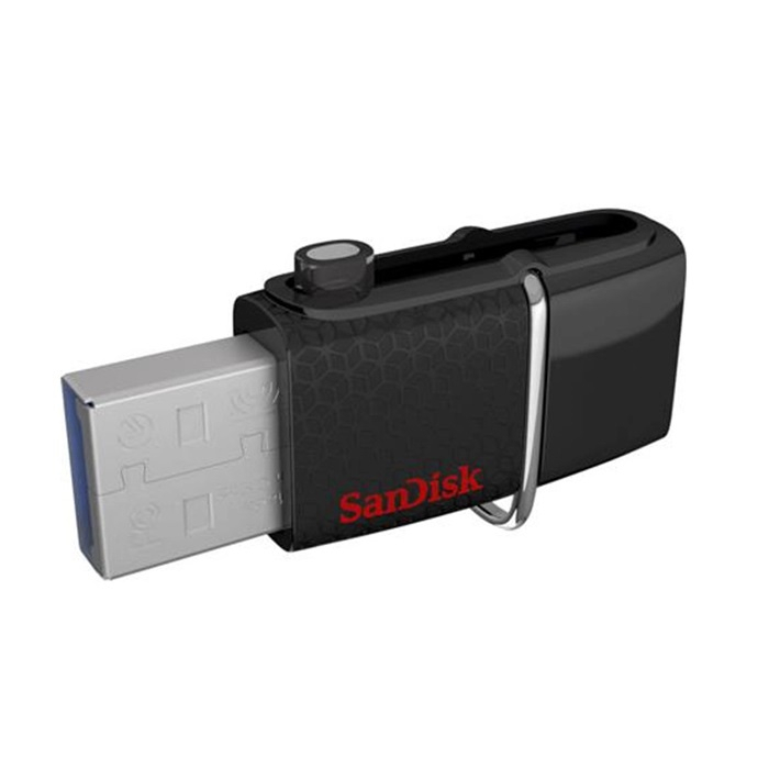 FlashDisk SanDisk 64GB with OTG Micro Ultra Dual USB Drive 3.0