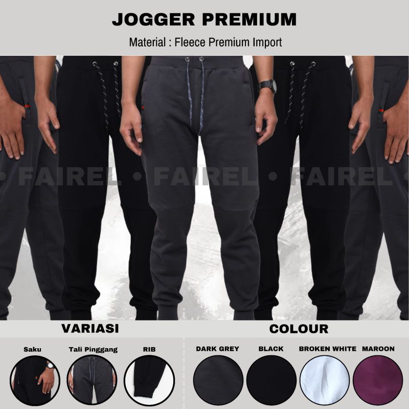 Celana Sweatpants Murah | Jogger Pants Laki-laki Perempuan (Unisex)