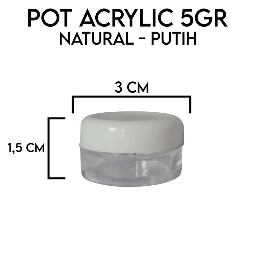 POT 5 GR / POT SALEP 5 GRAM / POT CREAM 5 GR