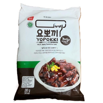 

Young Poong Yopokki Rice Cake Jjajang Topokki 280 Gr Halal 280Gr