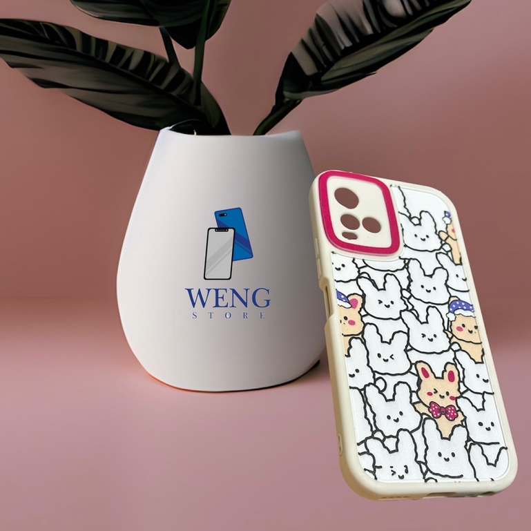 Case Oval Fnko Motif Kucing For Xiaomi Redmi 9A 9C 10A 10C Iphone XR 11