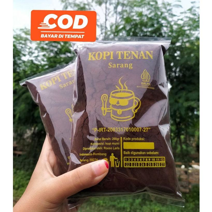 

KOPI TENAN KOPI LELET MURNI KHAS SARANG REMBANG