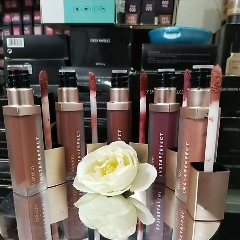 Wardah lipcream instaperfect matte nude series