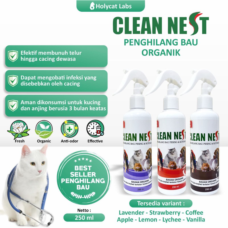 Clean nest penghilang bau