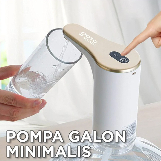 G201 Goto Aquatic Pompa Galon Elektrik Dispenser Air Minum Pump Charge USB