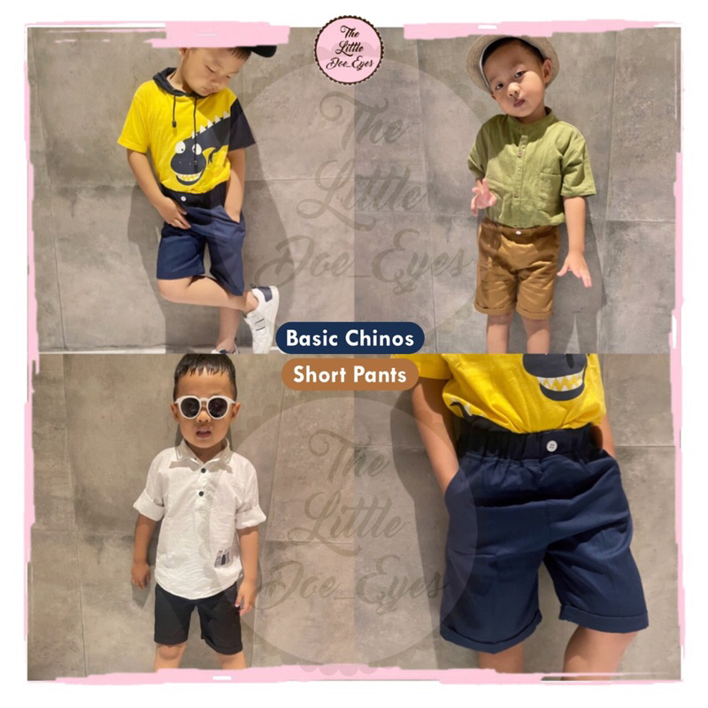 Basic Chinos Short Pants - Celana Chinos Anak