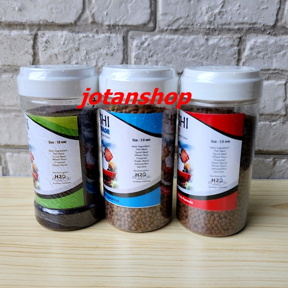 HIROSHI ULTIMATE 200gr Makanan Pakan Ikan hias Pelet Floating 2mm Premium Complete Formula Pellet