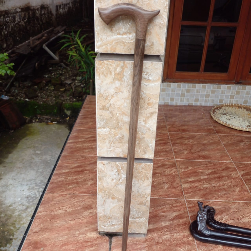 Tongkat Jalan Kayu Kalimosodo Asli Berkualitas