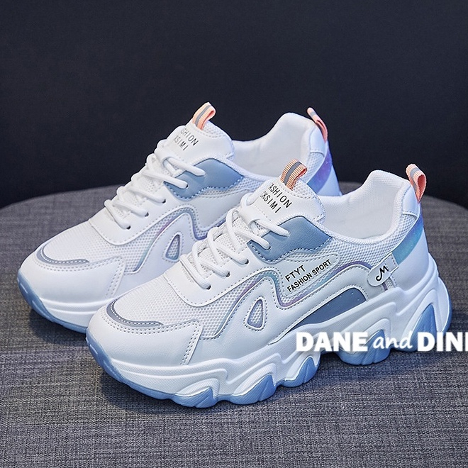 Sepatu Sneakers Wanita Putih Ori Dane and Dine DD202