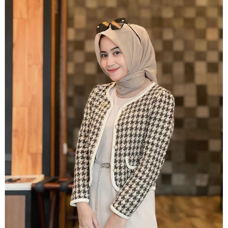 Blazer Tweed Import Premium