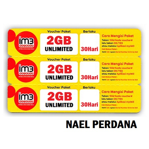 VC INDOSAT 2GB UNLIMITED