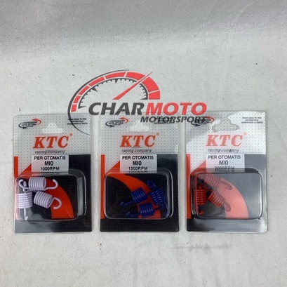 Per kampas ganda ktc racing orignal beat mio nmax vario 110 vario 150 1000rpm 1500rpm 2000rpm - Charmoto