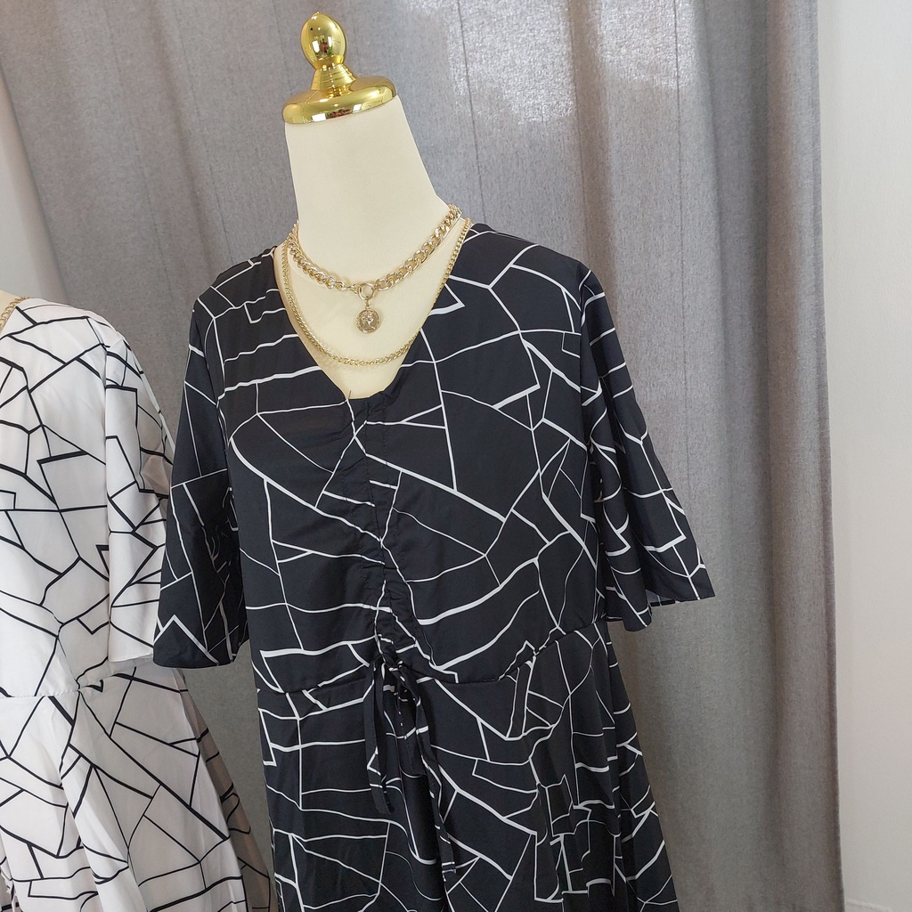MAXI DRESS MOTIF / LONG DRESS FASHION WANITA IMPORT BANGKOK NOB