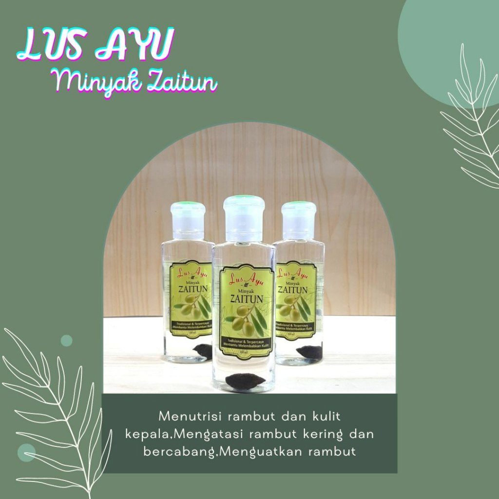 CS-Lus Ayu Minyak Zaitun Olive Skin Oil 100ml