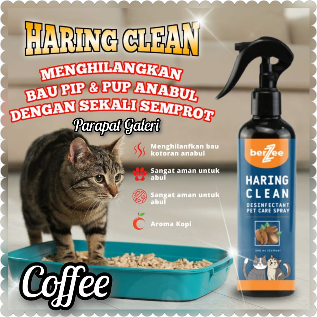 Penghilang Bau Kencing Kucing - Anjing isi 250ML / Pet Odor Remover Spray / Litter Box / Pasir Kucing