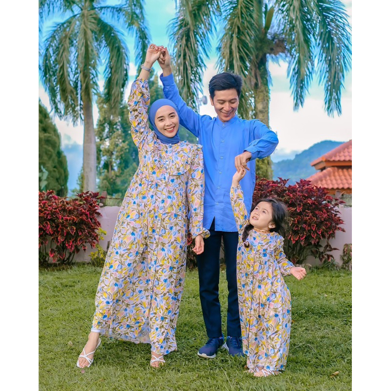 Ghazu - Azura Family Set | Baju Keluarga | Baju Couple Keluarga | Dress