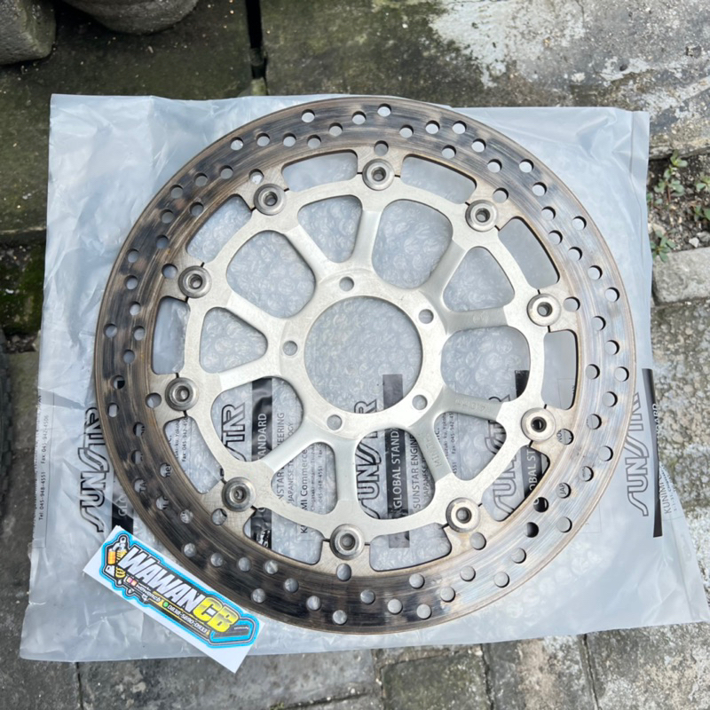 disc moge Copotan Ducati evo silver Piringan moge Brembo ukuran 320