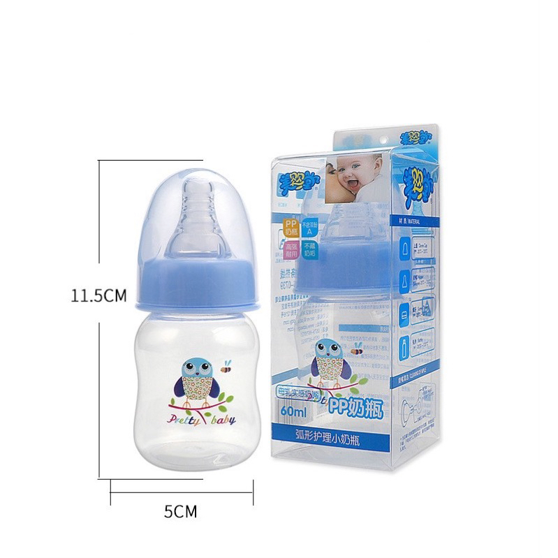 Botol susu/jus bayi Baby Milk/Juice Bottle 60ml New Born