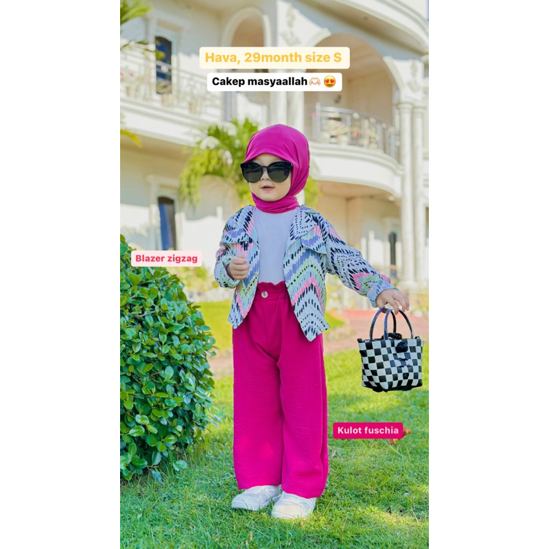 BLAZER FLO / BLAZER VIRAL / BLAZER ANAK &amp; MOM