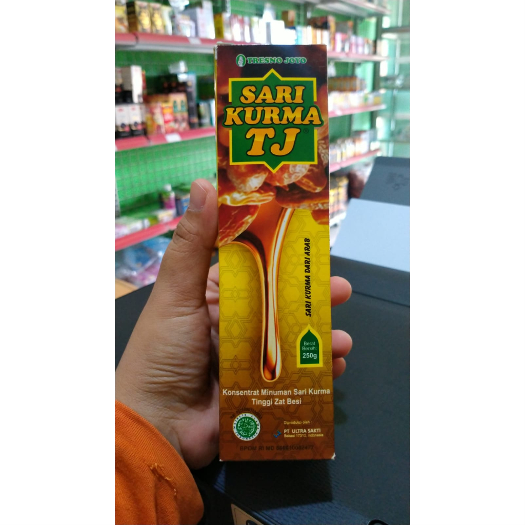 SARI KURMA TJ terbuat dari kurma asli dari Arab - SARI KURMA TJ 250g