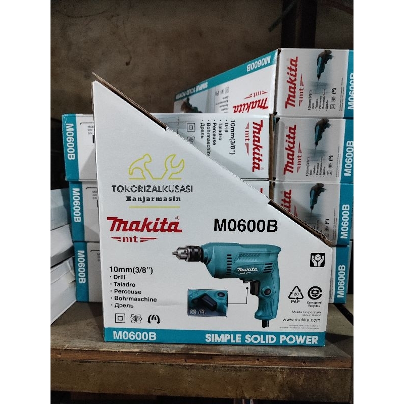 BOR MAKITA M0600B 10mm/bor tangan listrik makita m0600b 10mm
