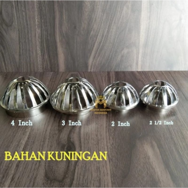 Roof Drain Saringan Dak Kuningan