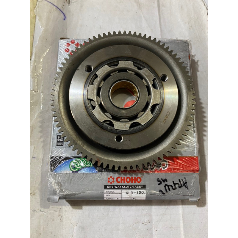 RUMAH PELOR STATER ONEWAY ONE WAY ASSY STARTING CLUTCH PLUS GIGI KLX 150 OLD L S GIGI STATER BESAR K
