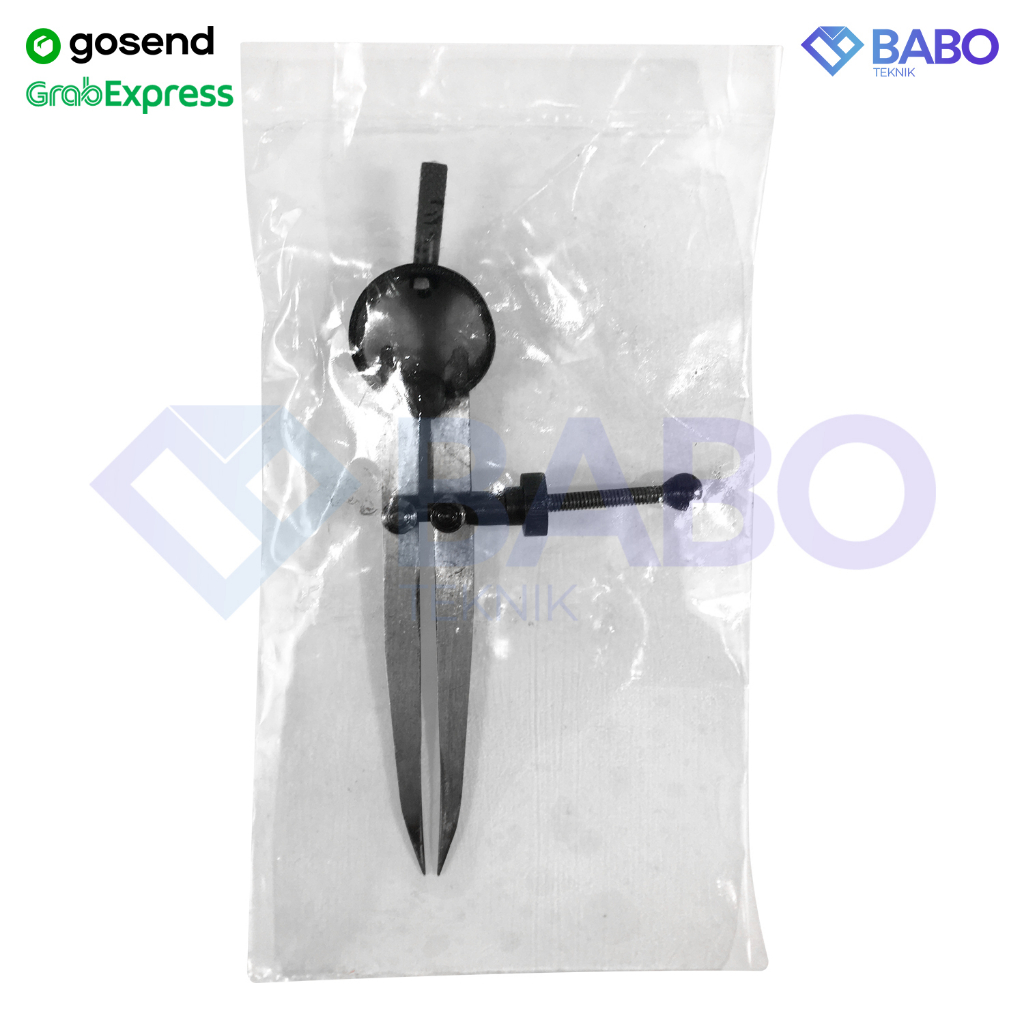 

Wipro Jangka Bubut Lurus Porting Spring Caliper Divider 4