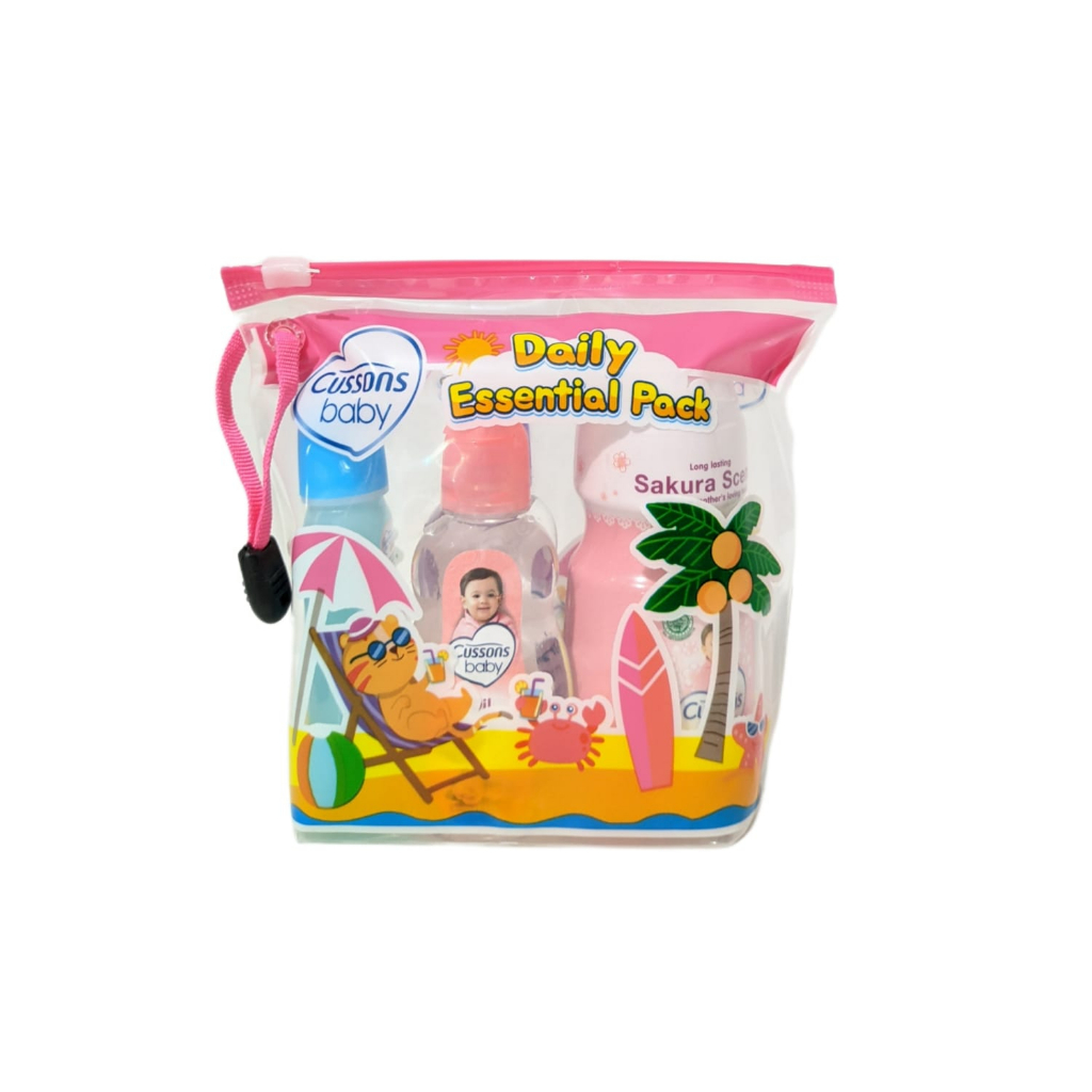 Cussons Baby Daily Dan Essential Pack - Paket Sabun Bayi
