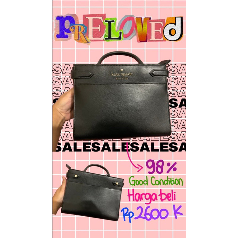 [PRELOVED] Kate Spade Staci Small Satchel ORIGINAL