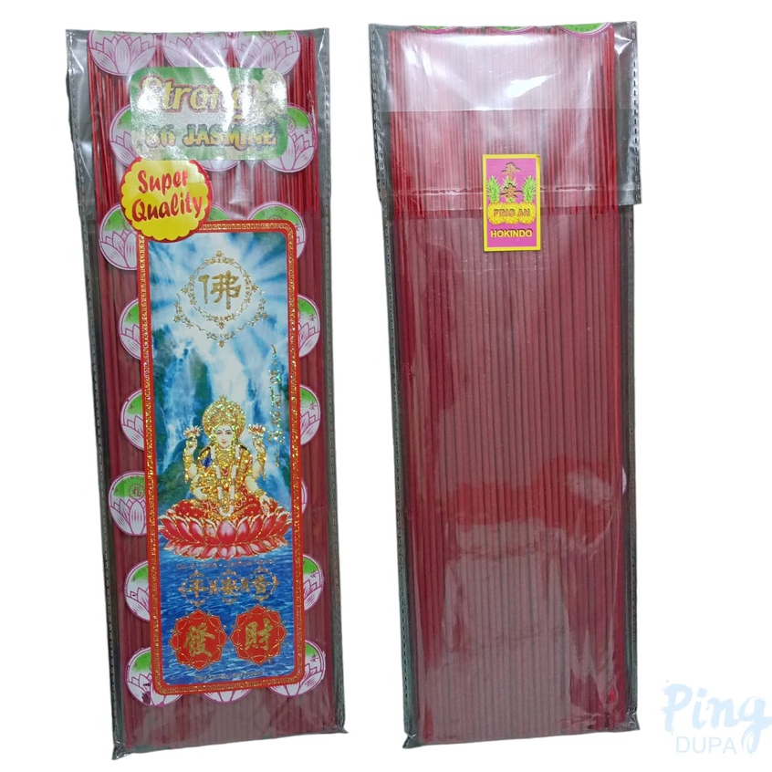 Dupa Dewi Laksmi Melati Strong Aroma Kemasan 350 gr Jasmine Warna Merah