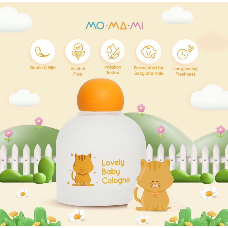 Momami lovely baby cologne - parfum bayi