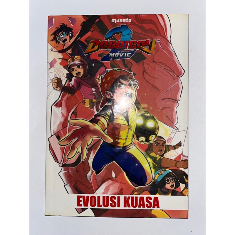 KOMIK BOBOIBOY MOVIE 2 - EVOLUSI KUASA [SIGNED BY MONSTA COMIC ARTISTS] PRELOVED