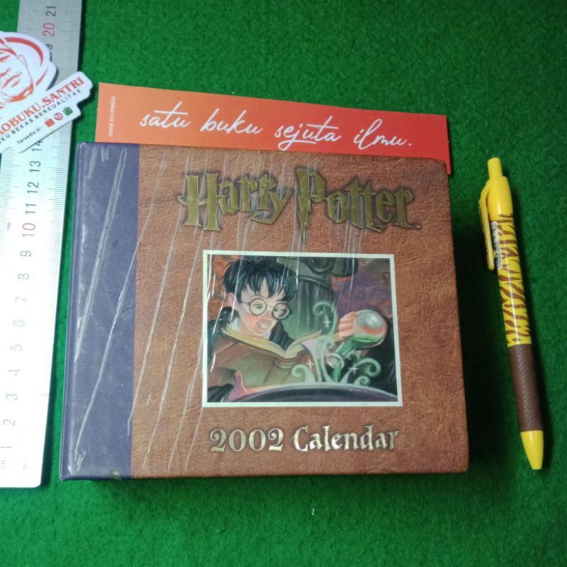 Buku Kalender Lawas Langka : Harry Potter 2002 Calendar.