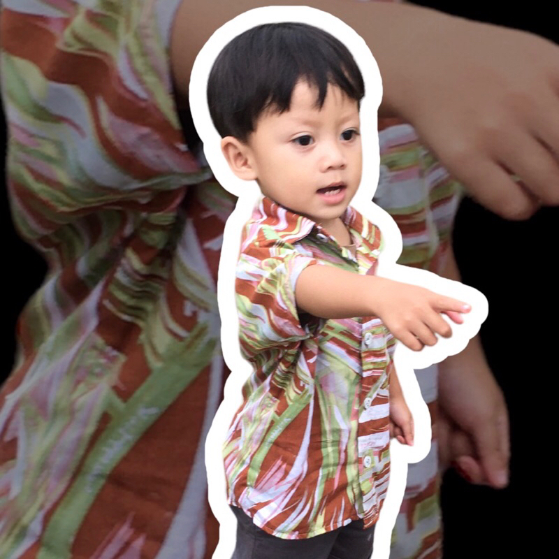 KEMEJA ANAK BAHAN KATUN PRINTING PREMIUM USIA 2-6 TAHUN