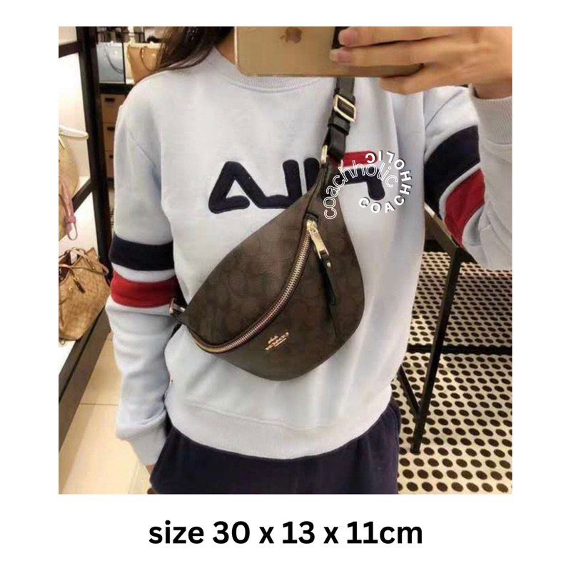 coach belt bag waistbag woman