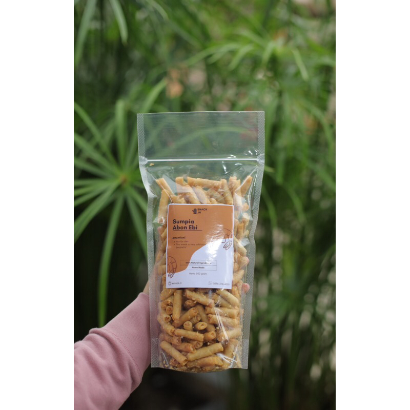 

Sumpia Abon Ebi/Udang 500gr Premium Cemilan Snack Homemaden