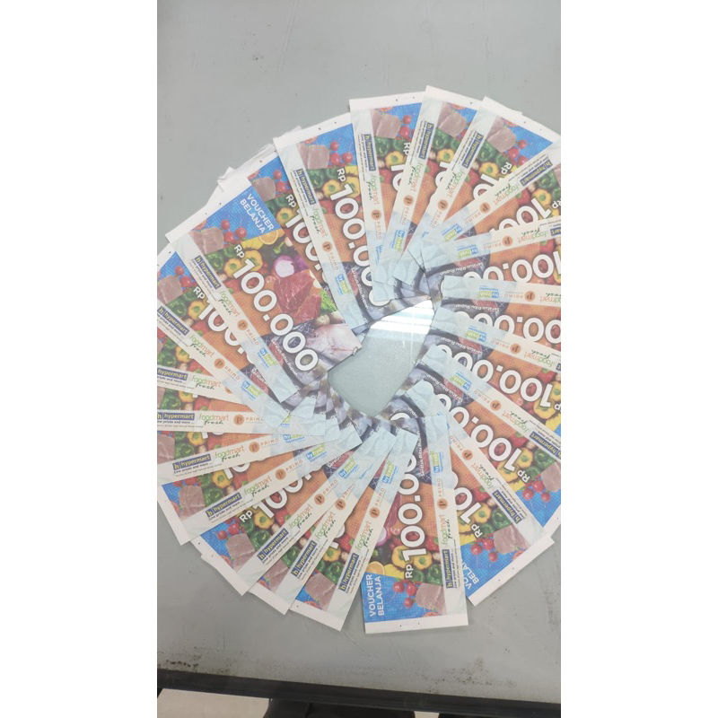 VOUCHER VOCER BELANJA HYPERMART 100.000
