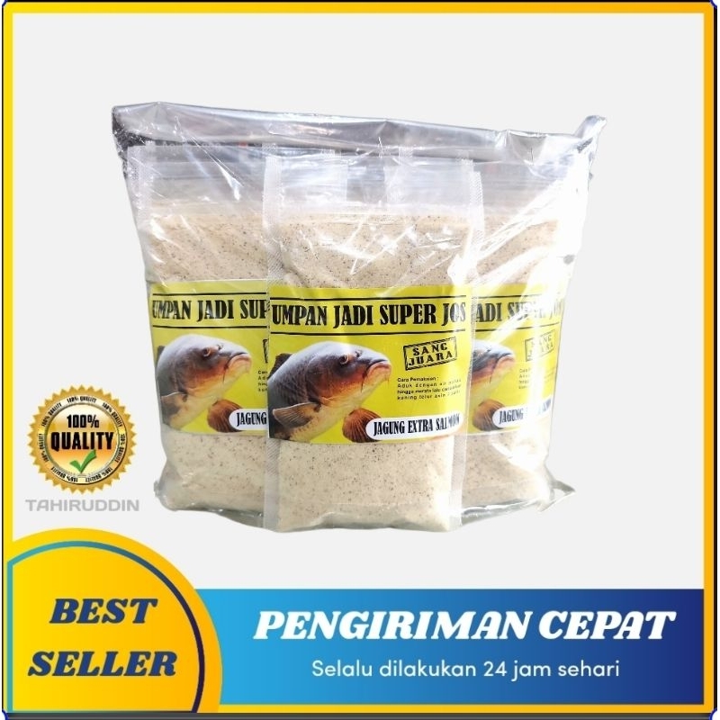 Umpan Jadi Ikan Mas Super Jos Tinggal seduh dan siap pakai. TERLARIS