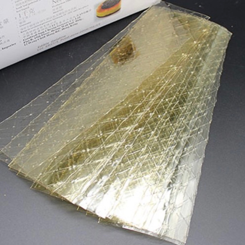 

1 Lembar ready gelatine sheet / gelatin sapi lembar halal