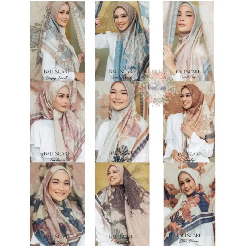 Bali Scarf Wearing Klamby