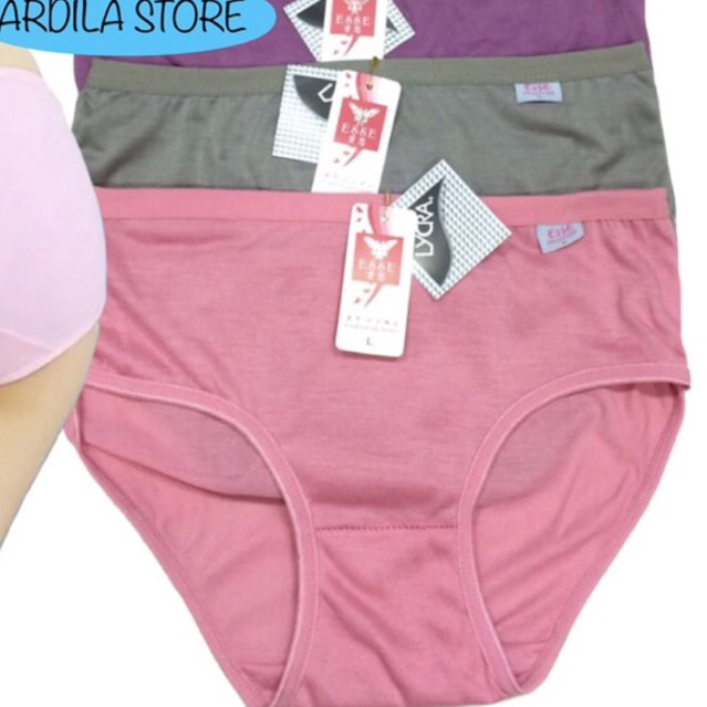 ISI 6 PCS CELANA DALAM WANITA PITTER PATTER CD CEWEK SEXY BIG SIZE XXL MURAH