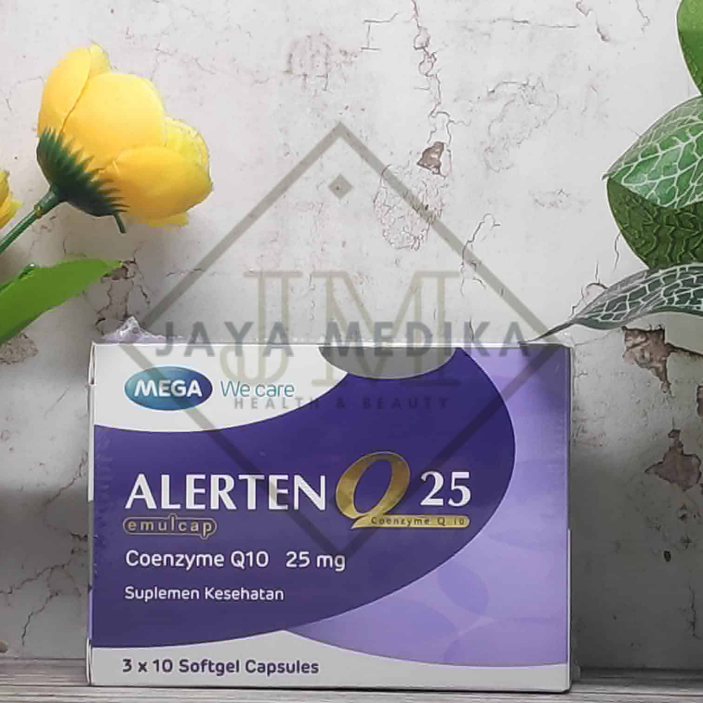 Alerten Q25 Box Isi 30 Kapsul Lunak - Suplemen Vitamin