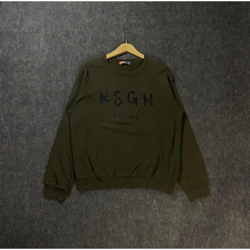 sweatshirt MSGM MILANO second preloved original